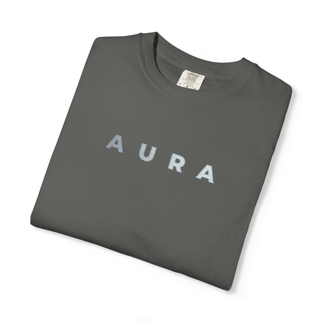 AURA Precision Embroidery Tee