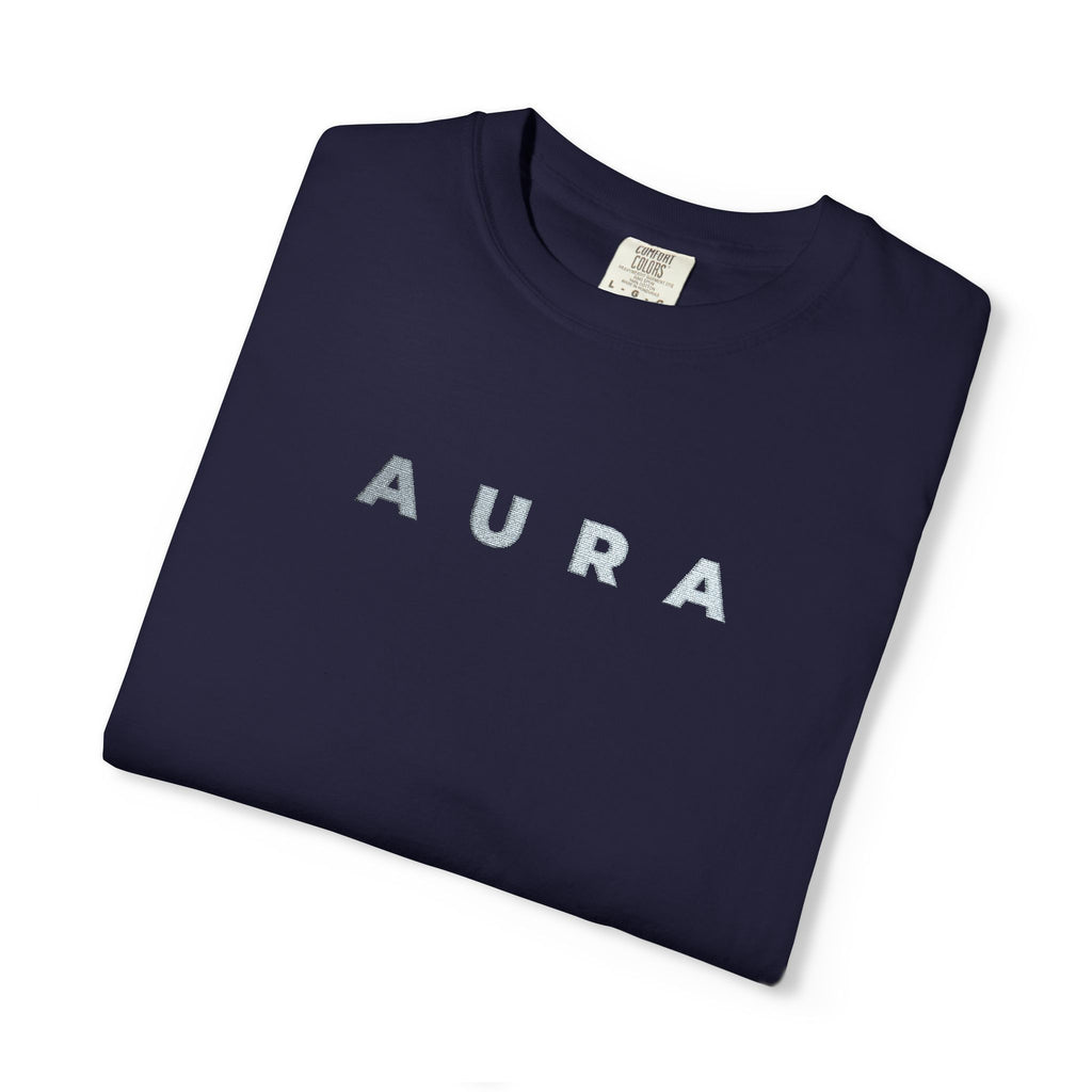 AURA Precision Embroidery Tee