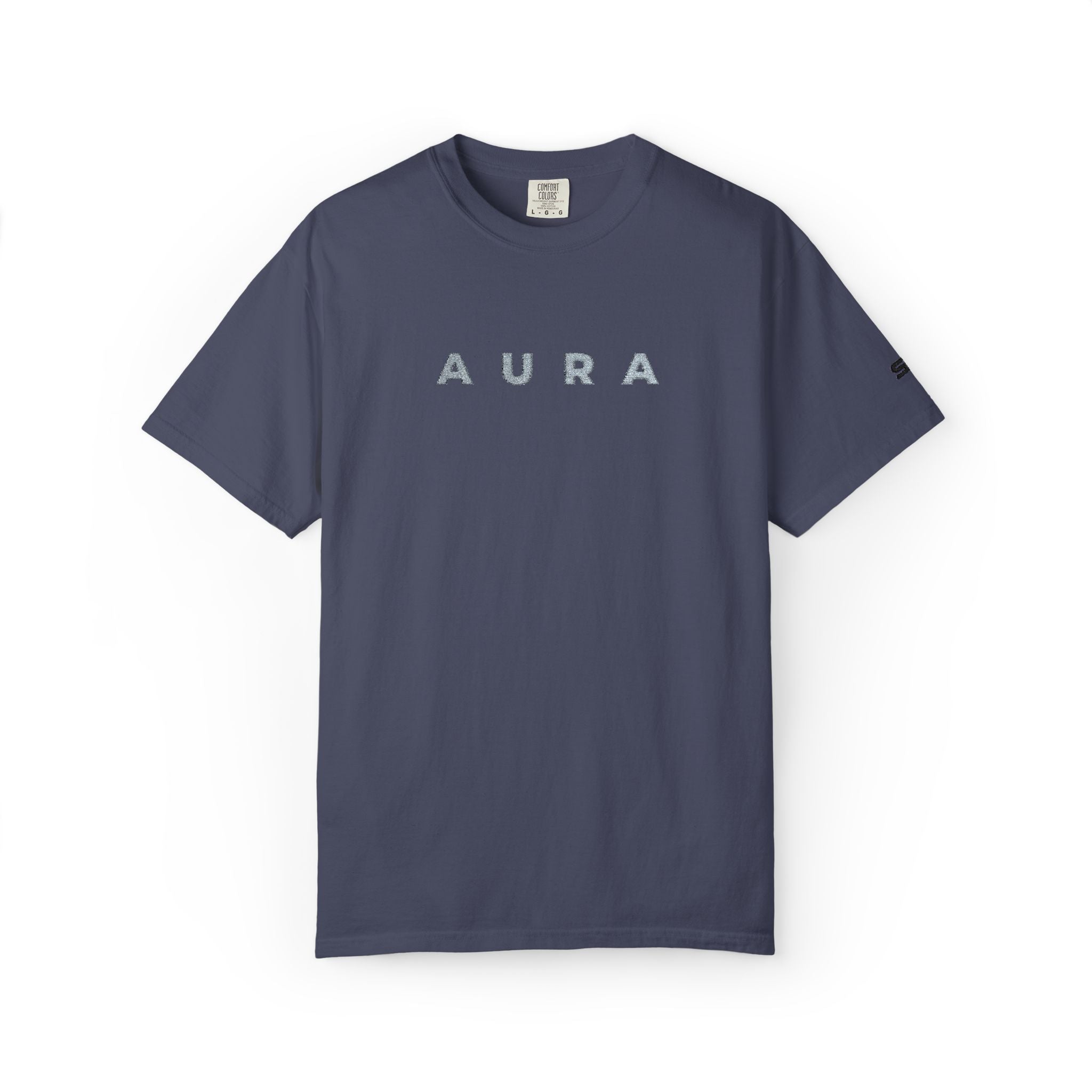 AURA Precision Embroidery Tee