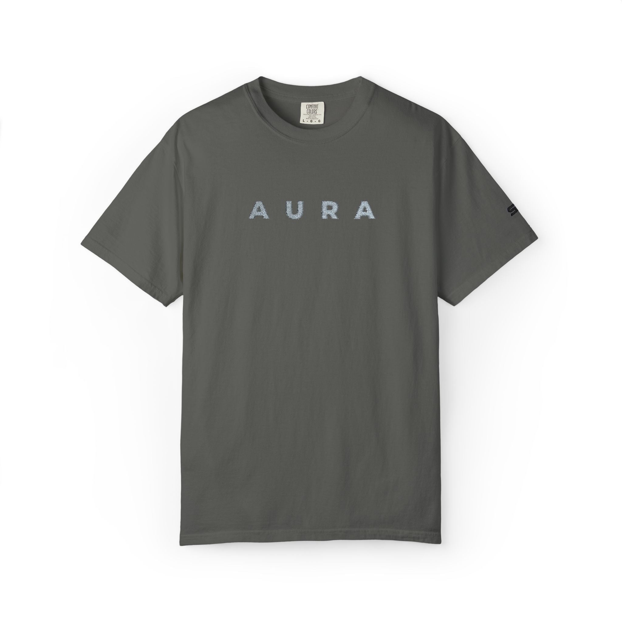 AURA Precision Embroidery Tee