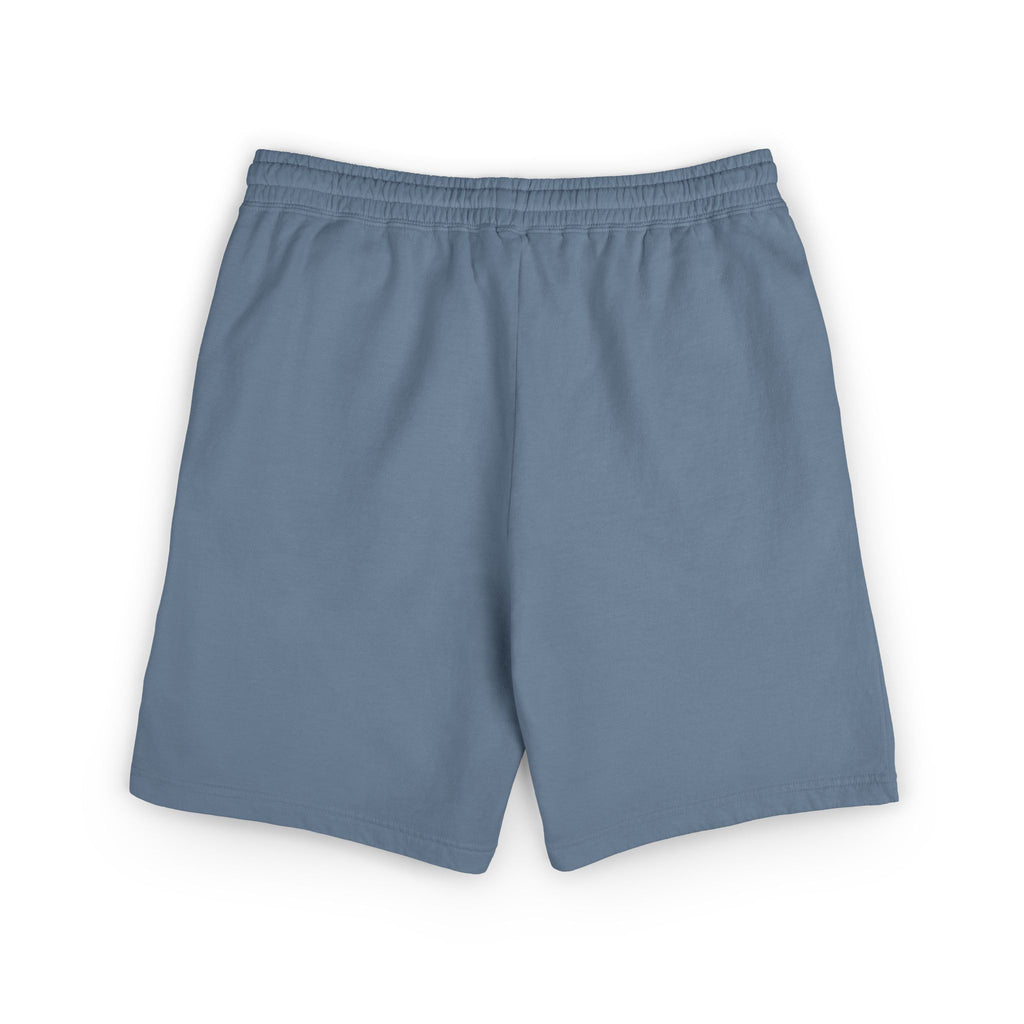 Static Aura: High-Density Garment-Dyed Sweat Shorts