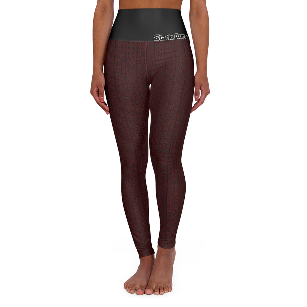Zero-Point Charcoal High-Waist Yoga Leggings