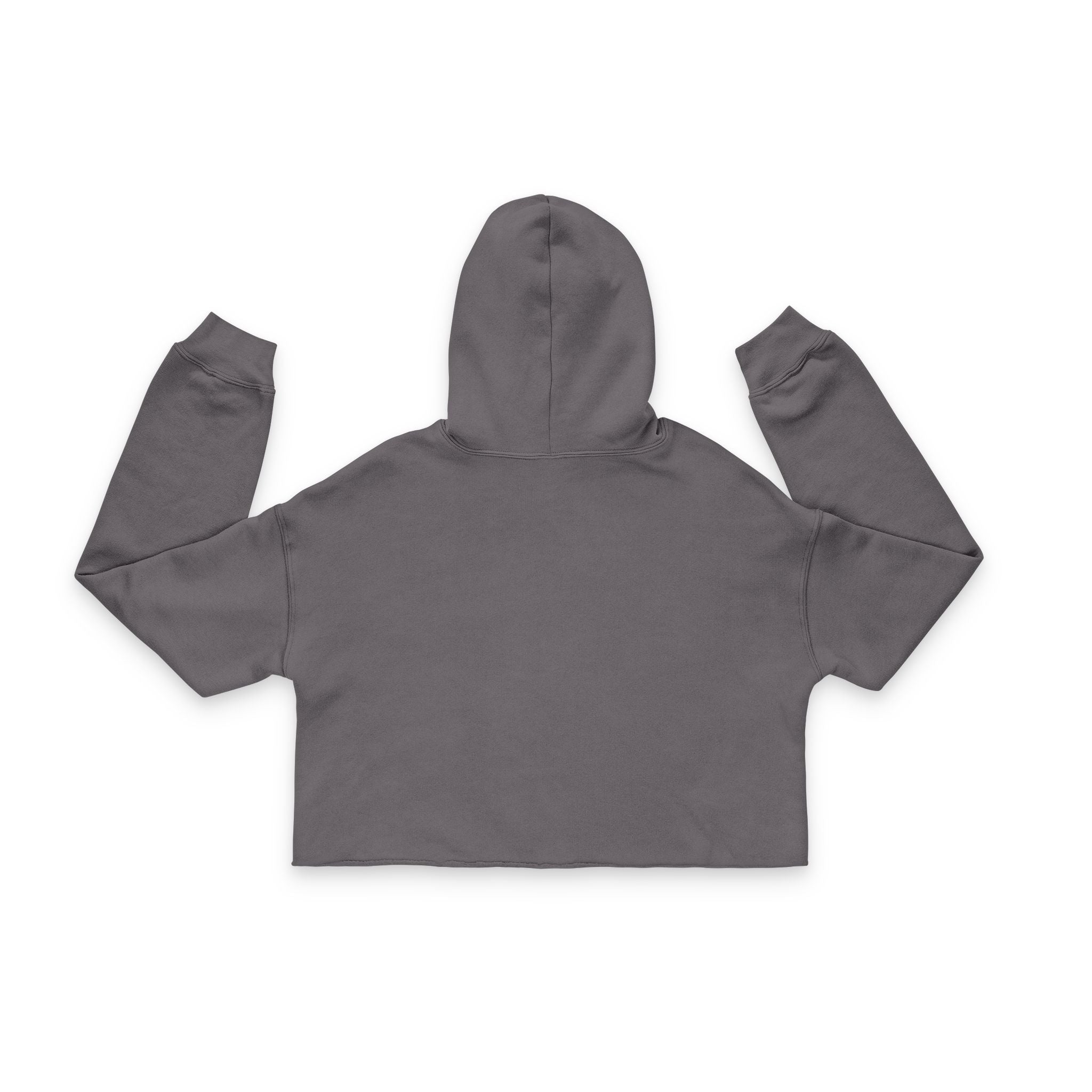 Cosmic Angel Minimal Cropped Hoodie
