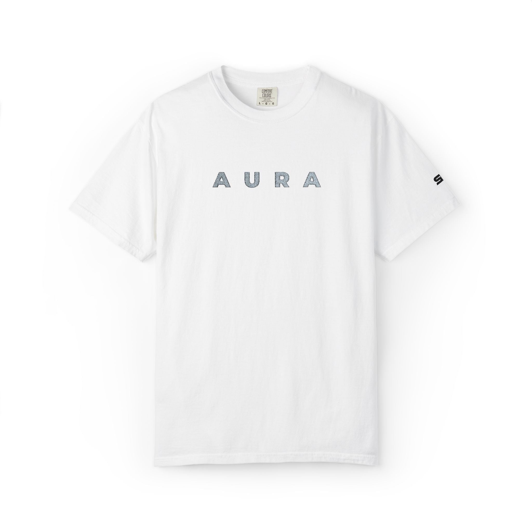 AURA Precision Embroidery Tee