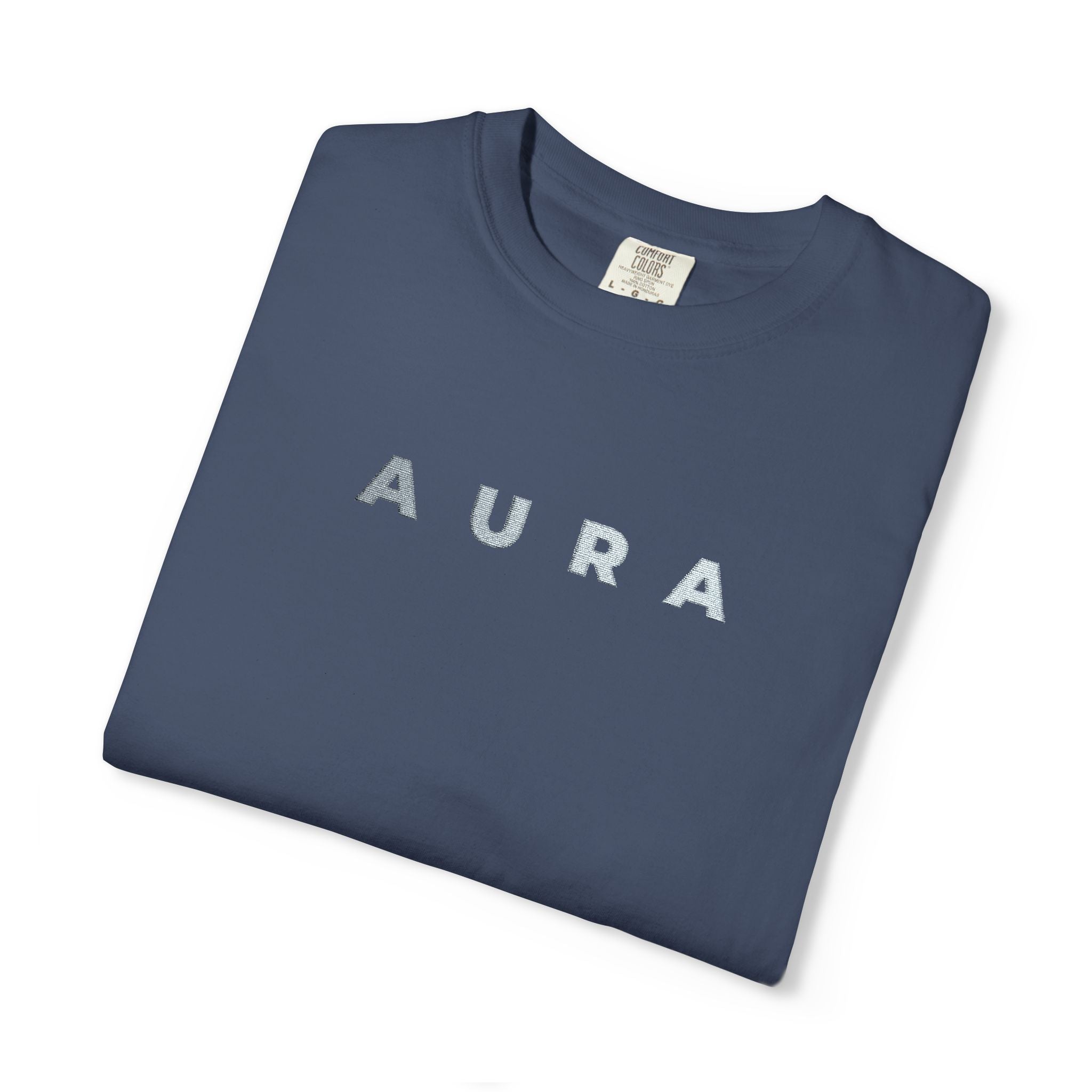 AURA Precision Embroidery Tee