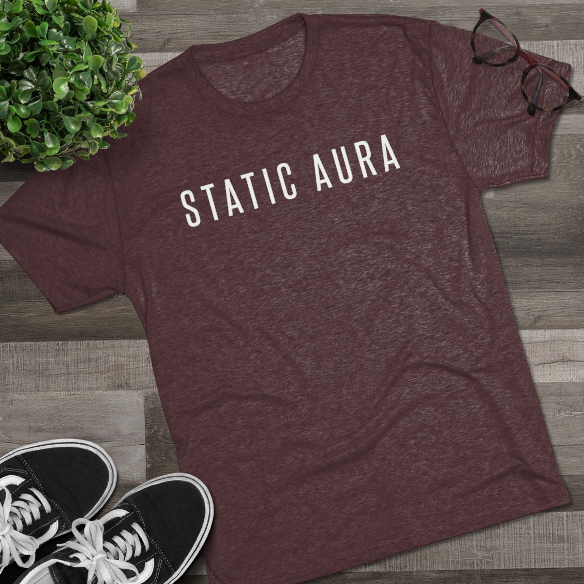 Static Aura | Kinetic Tension 6010 Tri-Blend Frame Tee