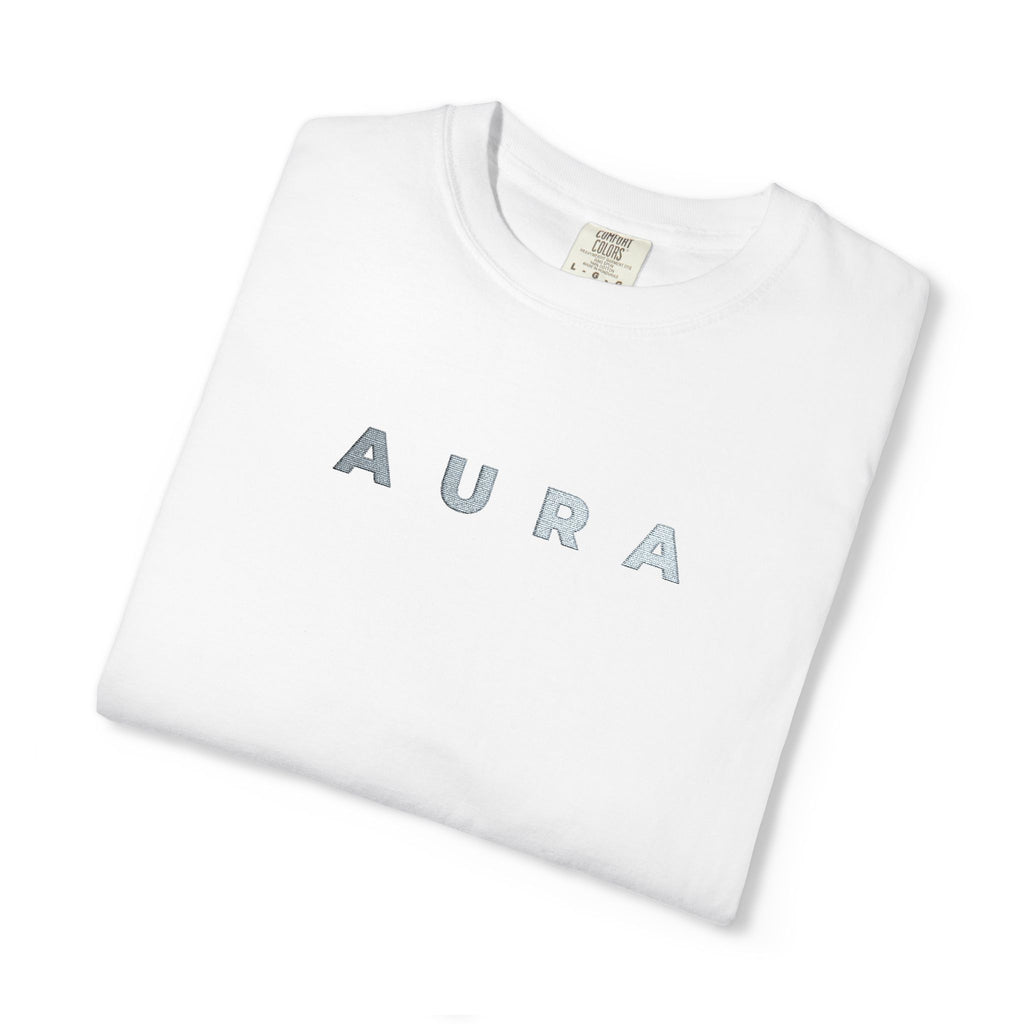 AURA Precision Embroidery Tee