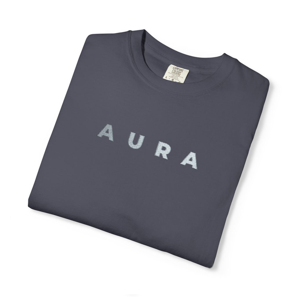 AURA Precision Embroidery Tee
