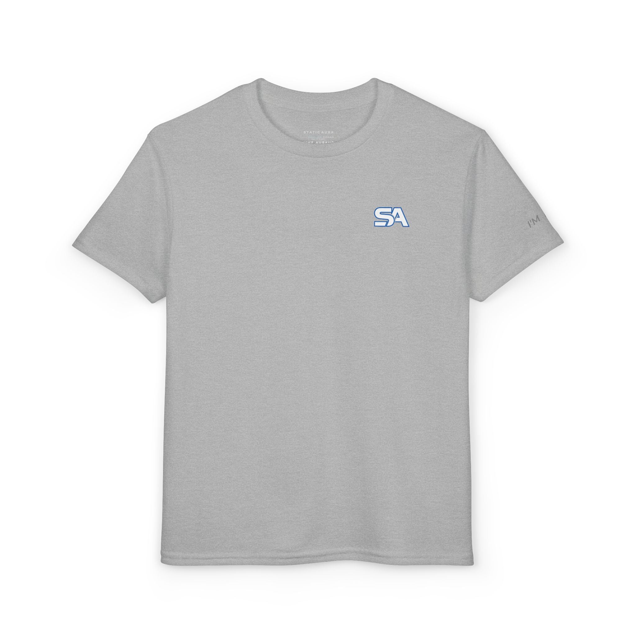 STATIC AURA | STEALTH AURA "I'M ME" YOUTH DRY-BLEND TEE