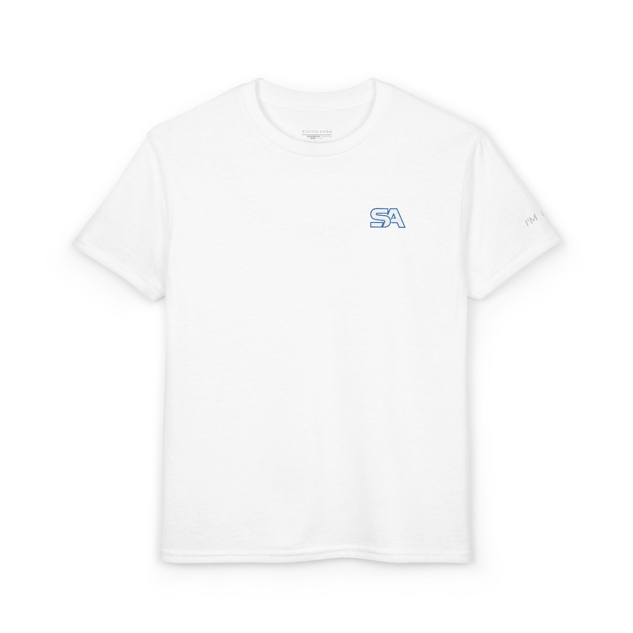 STATIC AURA | STEALTH AURA "I'M ME" YOUTH DRY-BLEND TEE