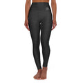 STATIC AURA | Charcoal High-Waist Yoga Leggings