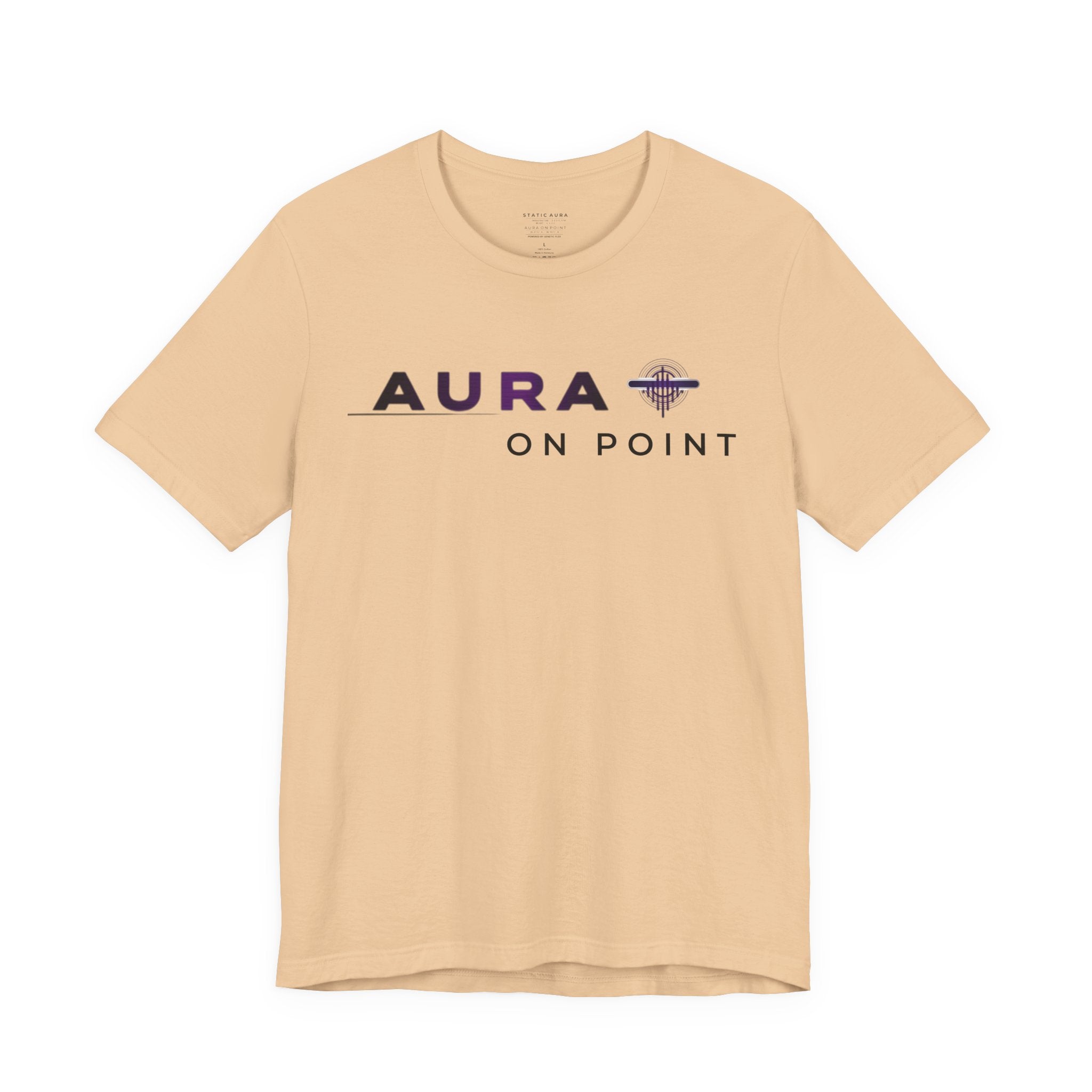 Static Aura: ON — Phase 1 Women's Monogram Tee