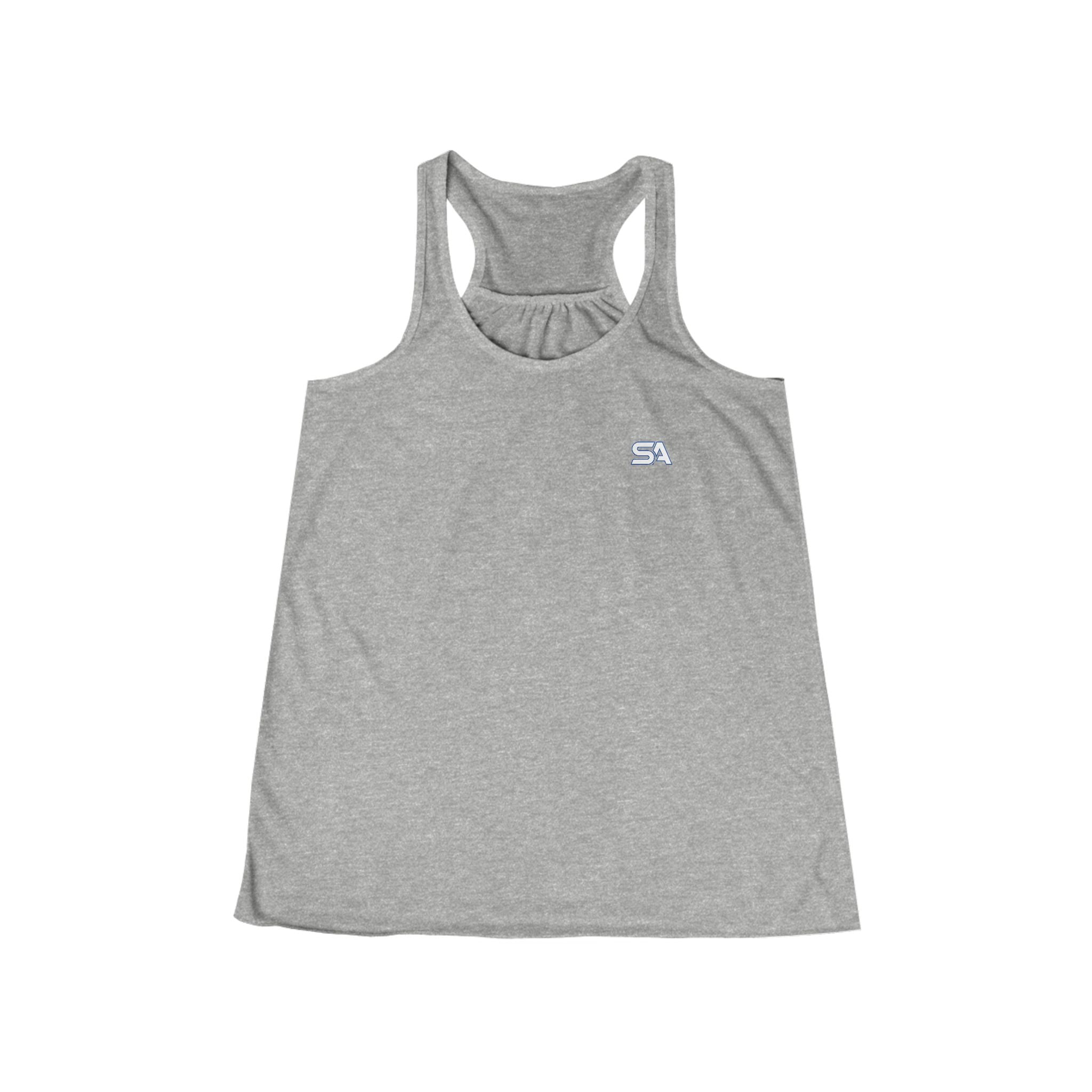 Static Aura Women's Absolute Racerback Tank — Minimal Logo Activewear