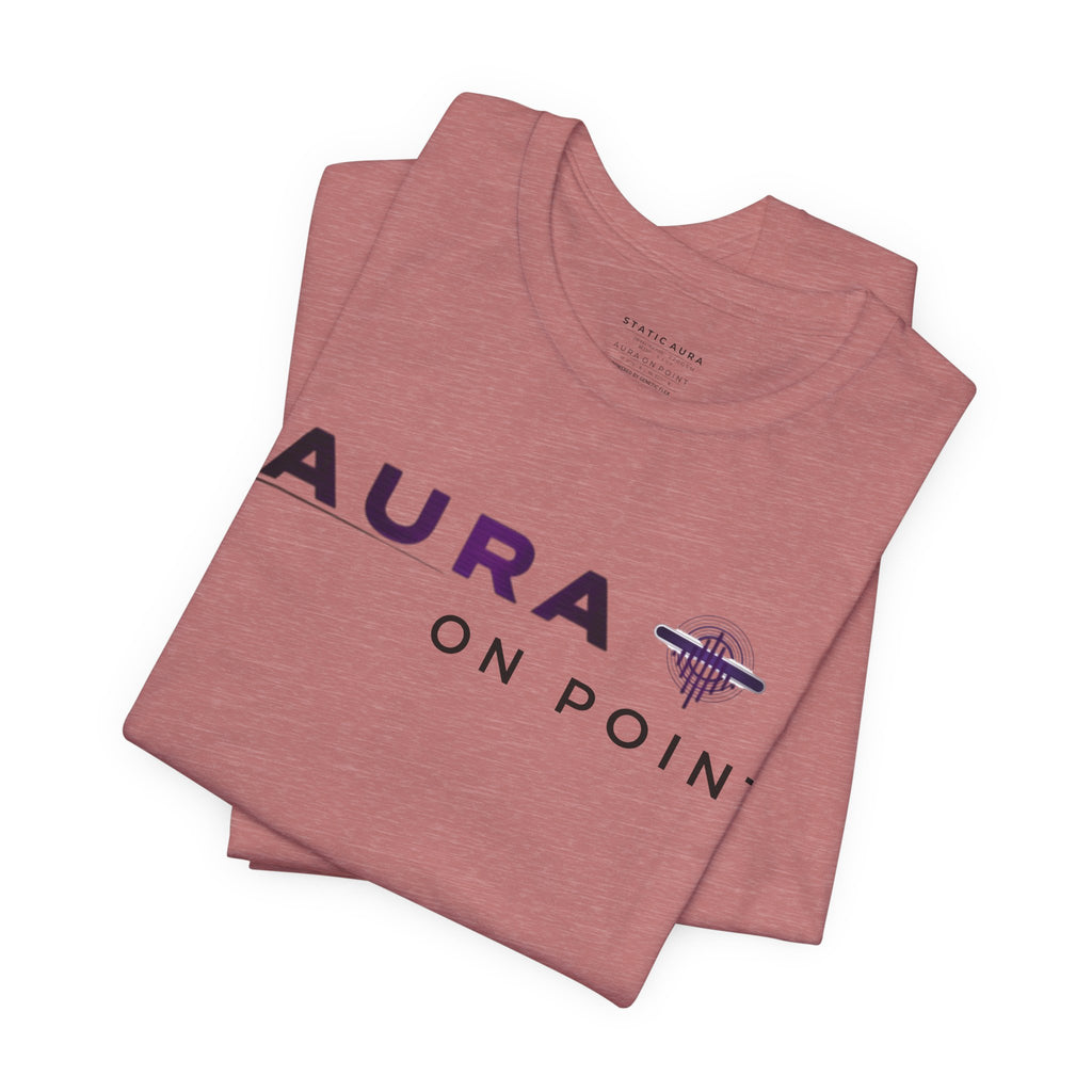 Static Aura: ON — Phase 1 Women's Monogram Tee