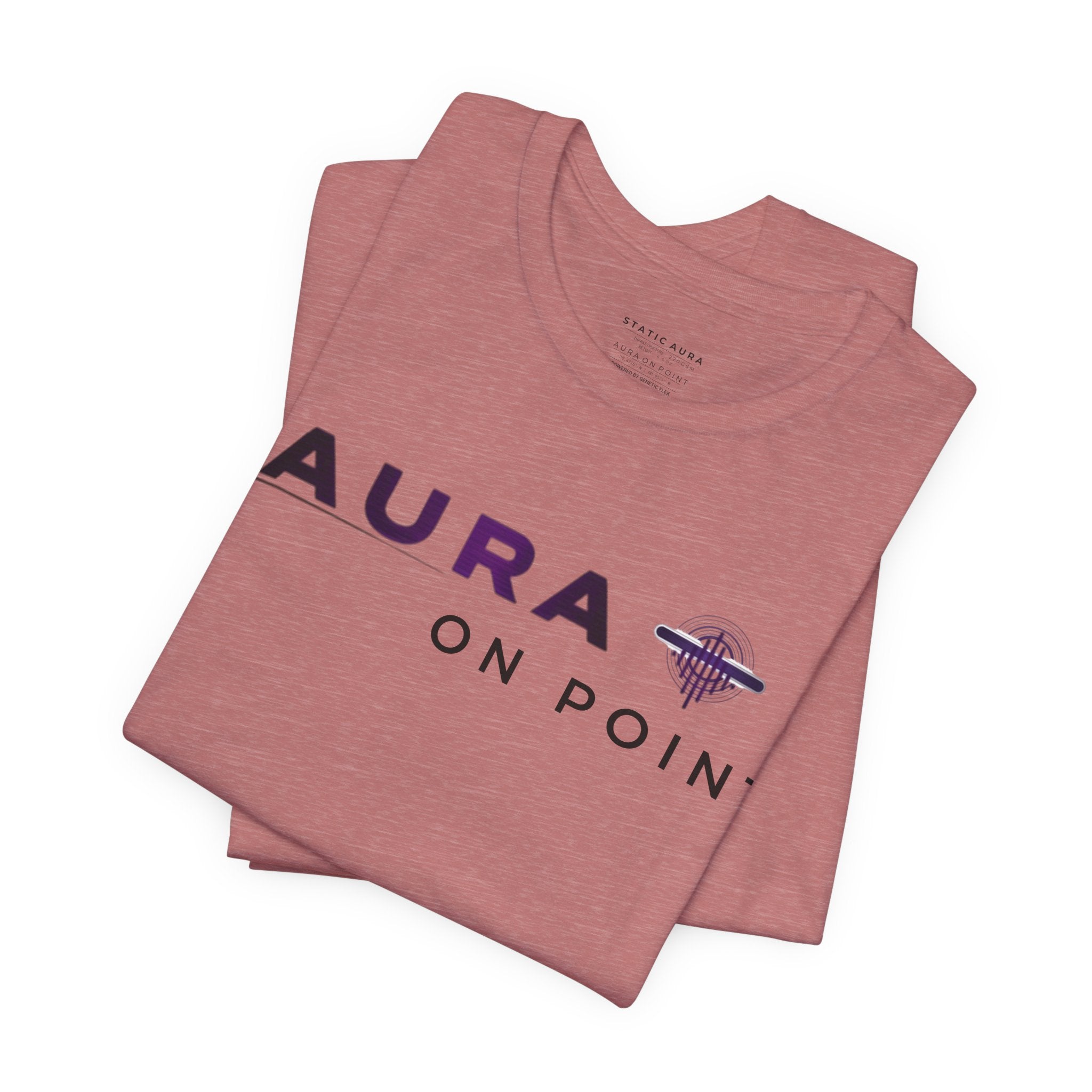 Static Aura: ON — Phase 1 Women's Monogram Tee