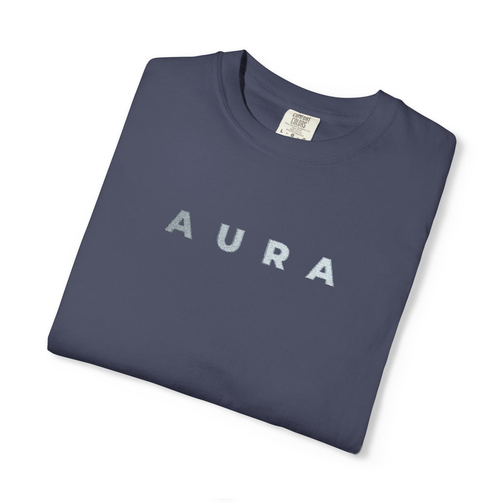 AURA Precision Embroidery Tee