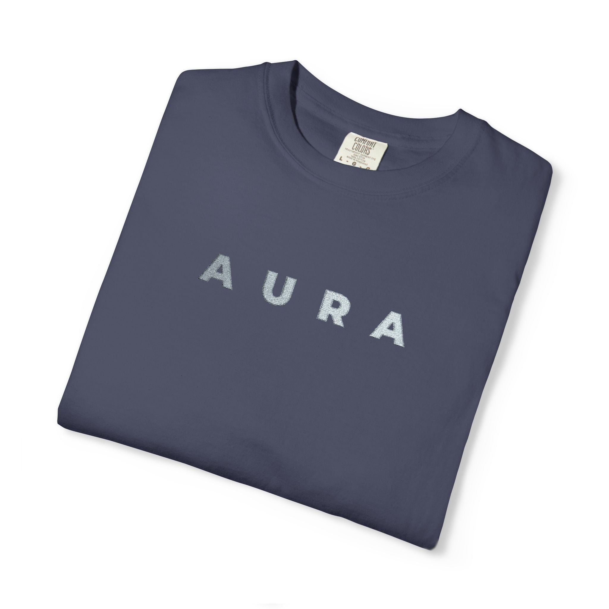 AURA Precision Embroidery Tee