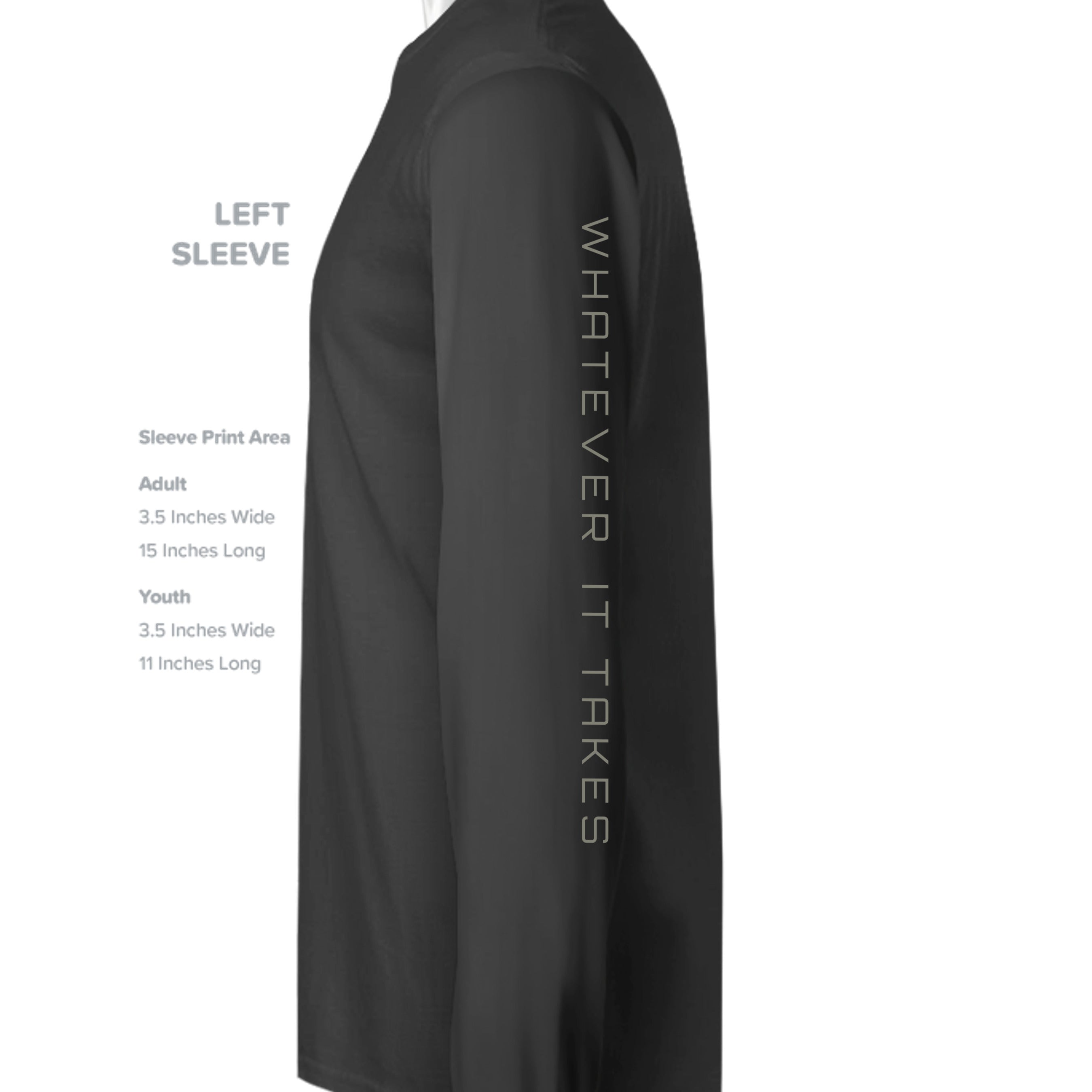Black - YST350LS - SLEEVE_LEFT