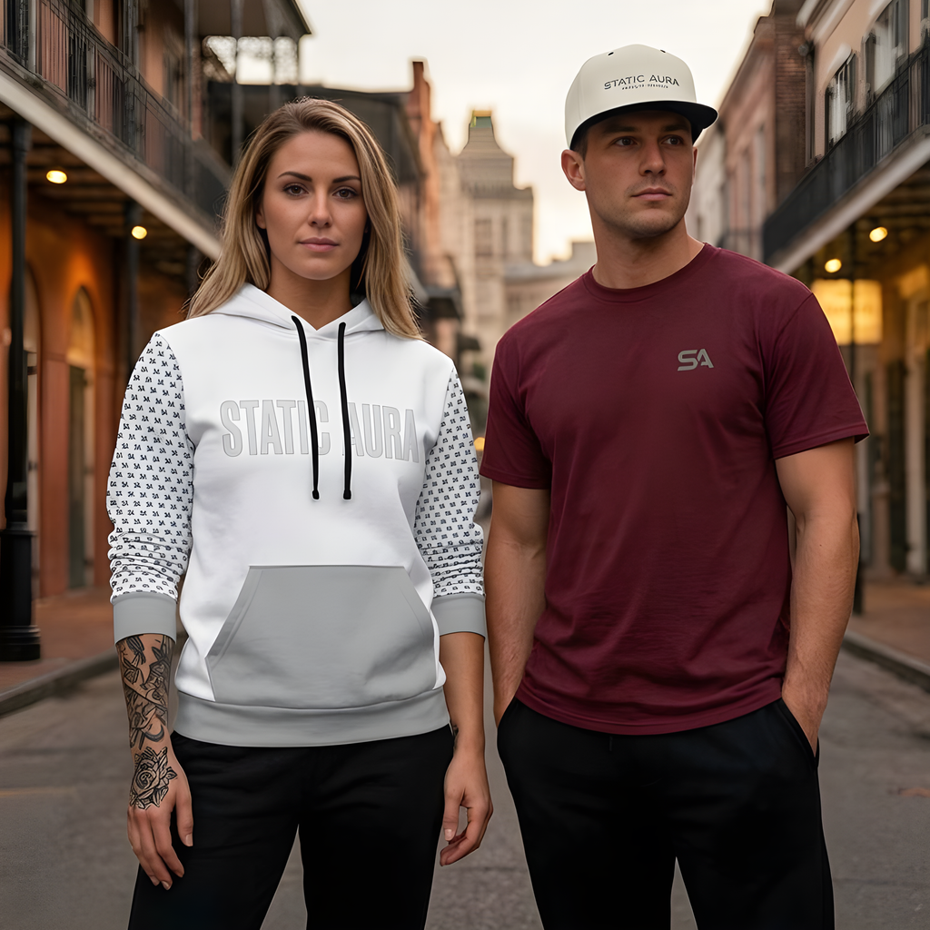 STATIC AURA | Tri-Blend Crew