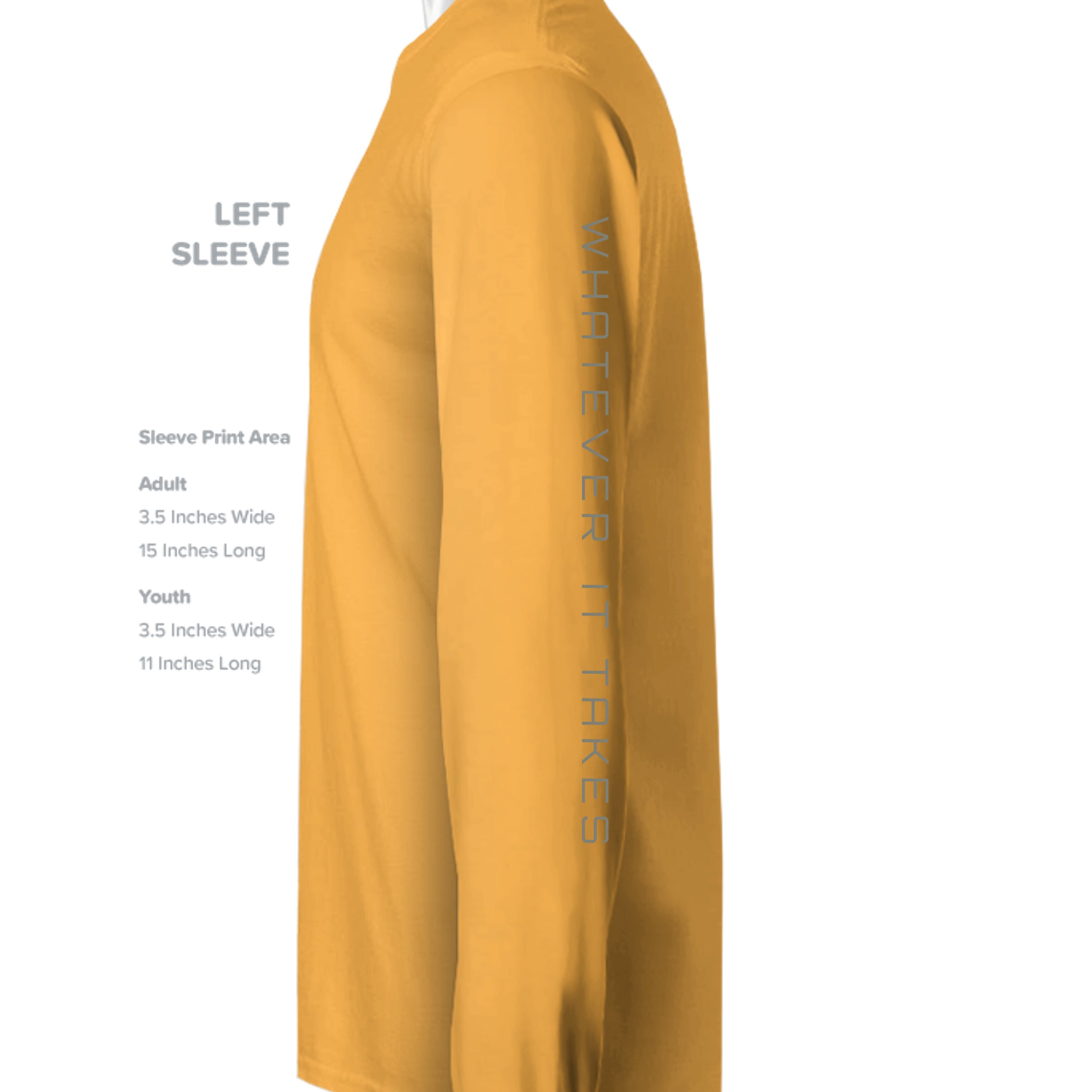 Gold - YST350LS - SLEEVE_LEFT