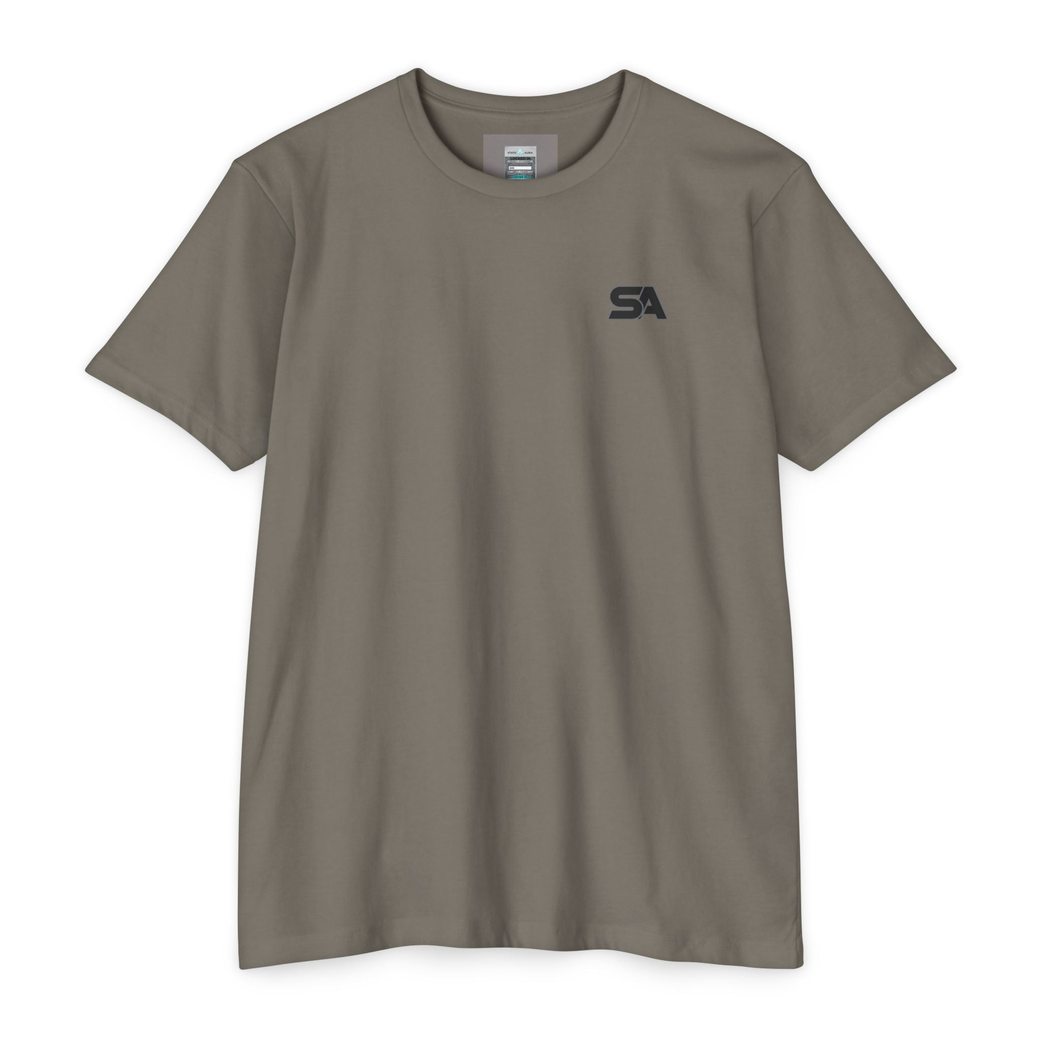 Navy blue t-shirt with 'MIRAMAR' logo on a white background