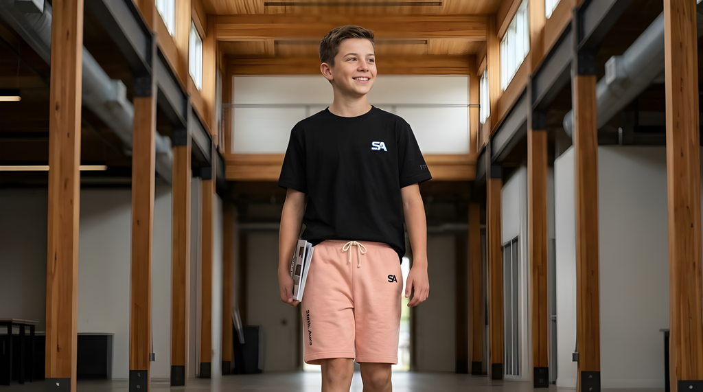 STATIC AURA | STEALTH AURA "I'M ME" YOUTH DRY-BLEND TEE