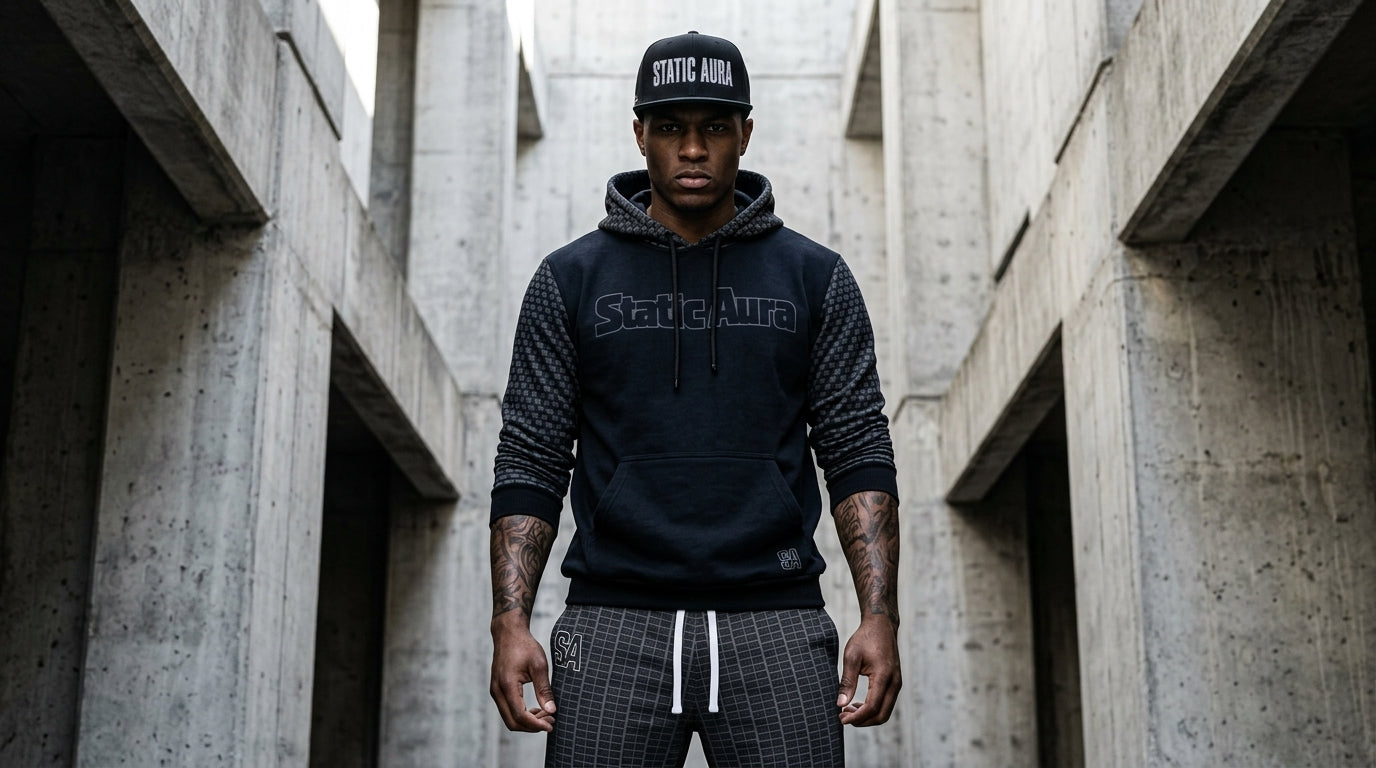STATIC AURA |  Athletic Hoodie