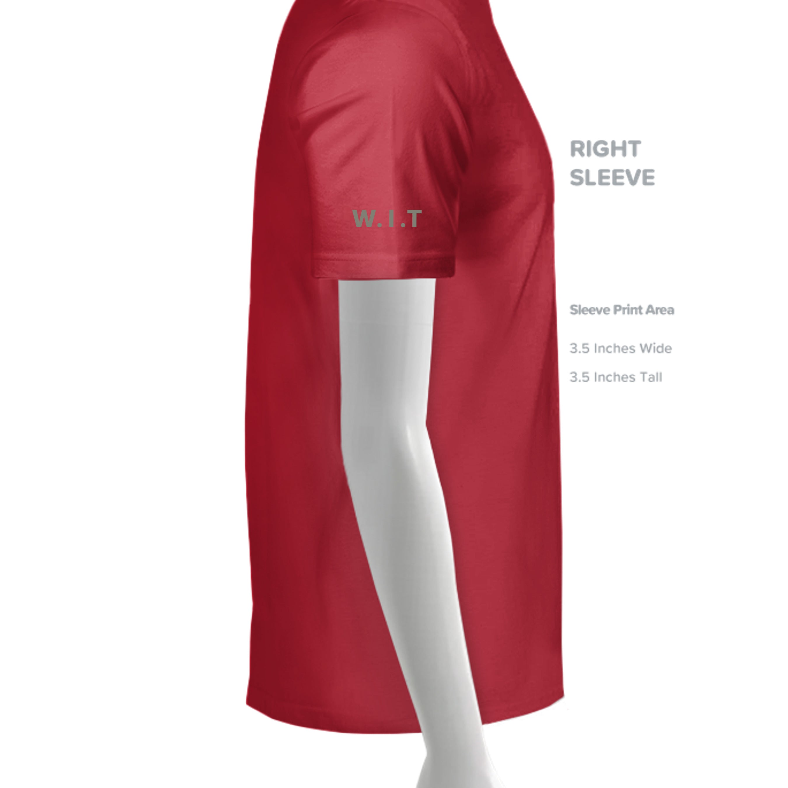 True Red - YST350 - SLEEVE_RIGHT