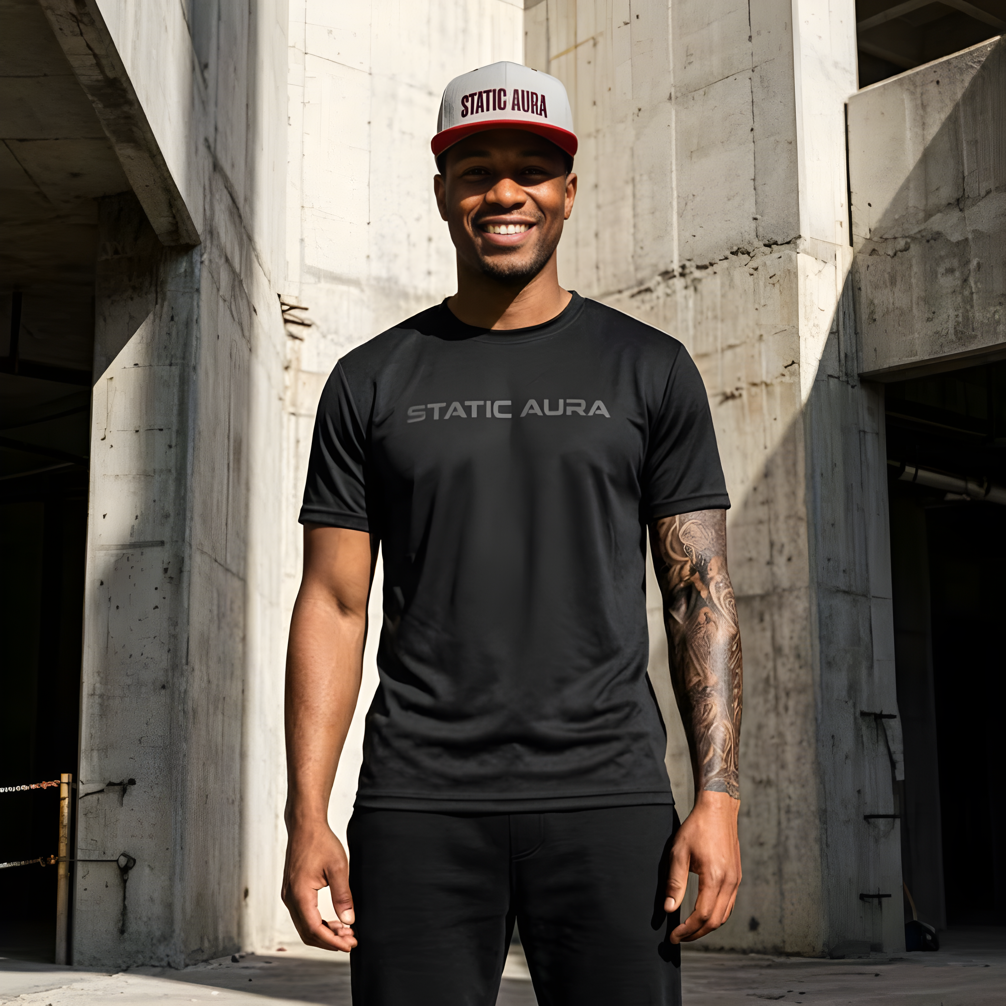 Static Aura | Technical Performance Tee