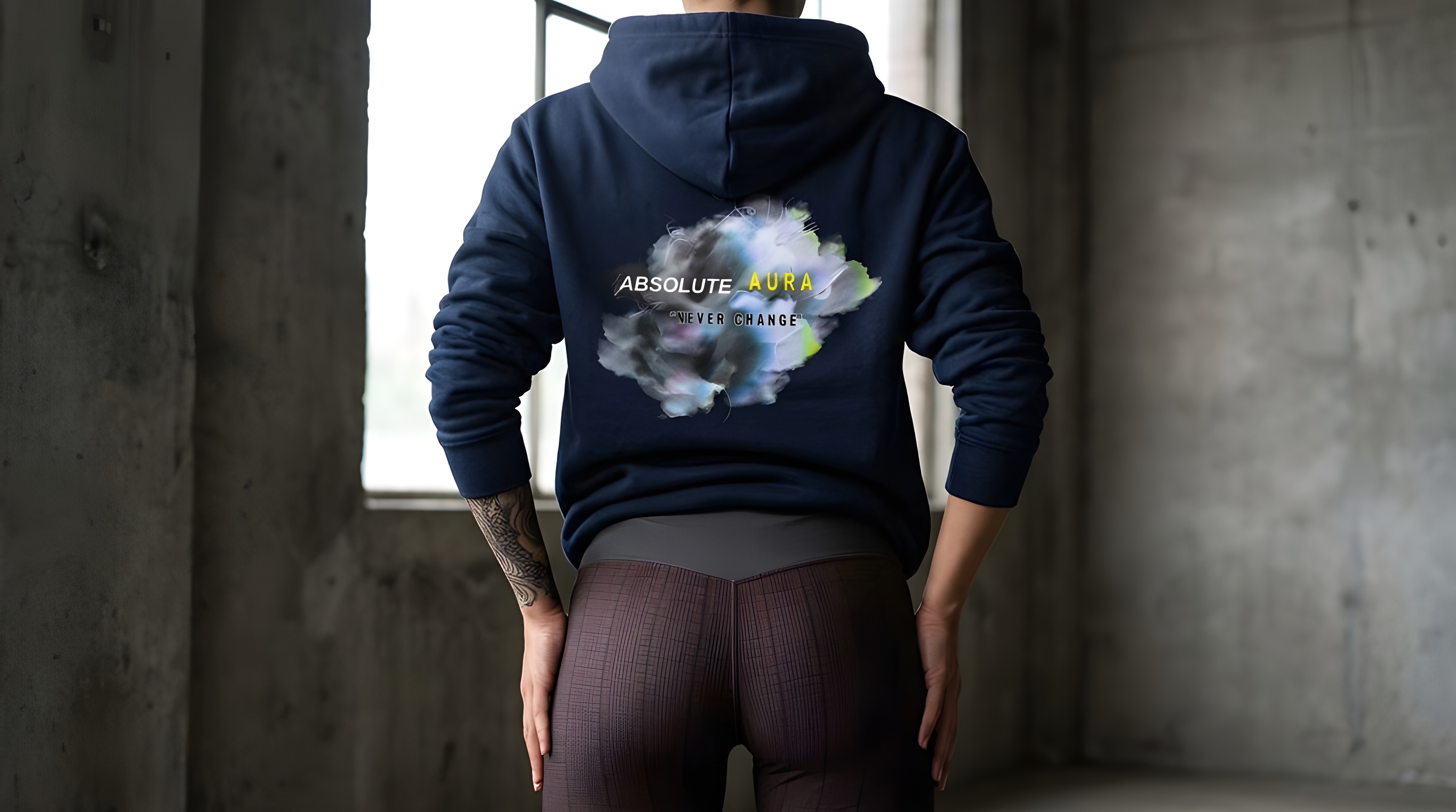 Zero-Point Charcoal High-Waist Yoga Leggings