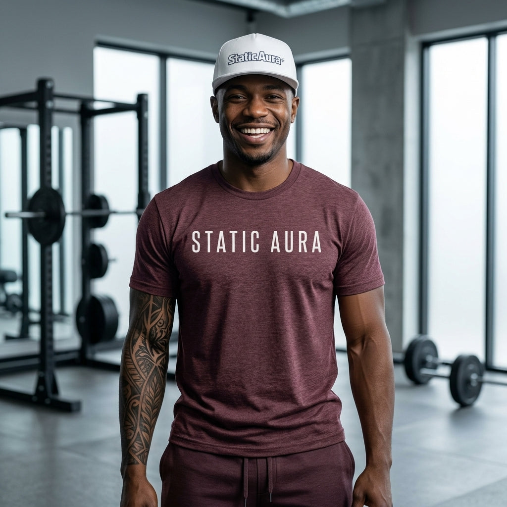Static Aura | Kinetic Tension 6010 Tri-Blend Frame Tee