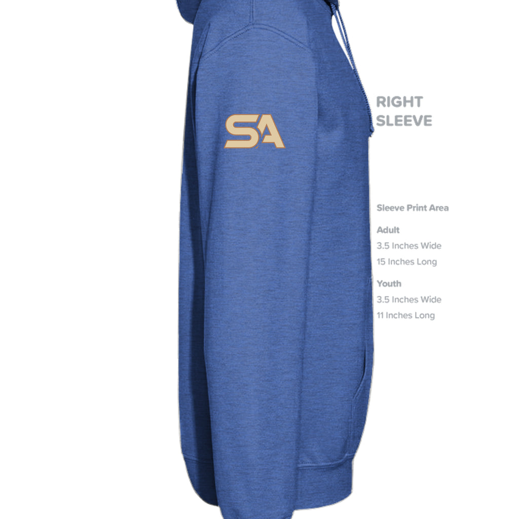 Heather Sport Royal - G185 - SLEEVE_RIGHT