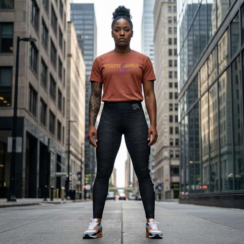 Static Aura: ON — Phase 1 Women's Tee