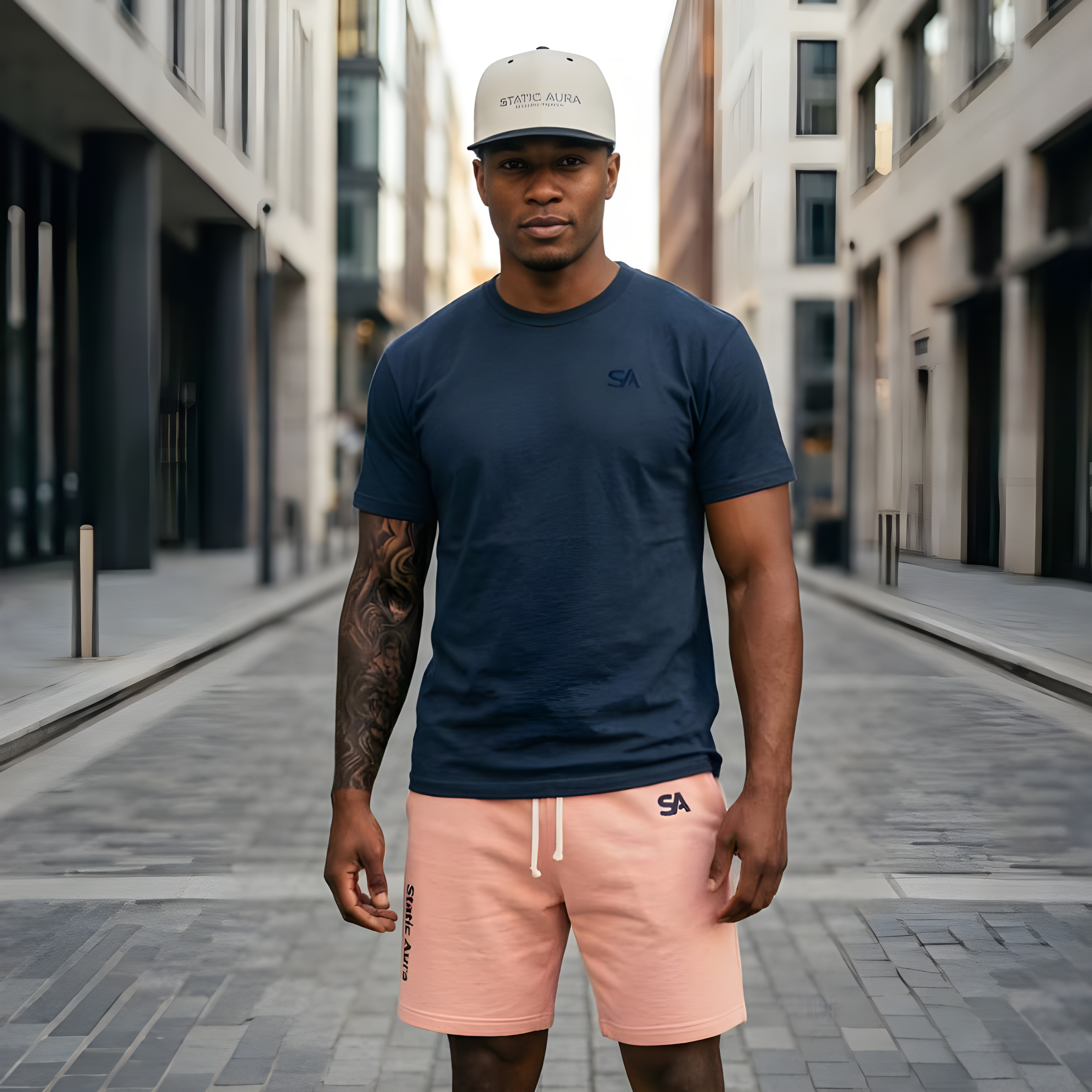 Static Aura | Active performance Tee